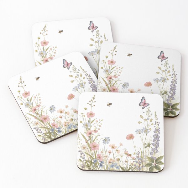 Item preview, wildflowers designed and sold by CraftyPug POD.