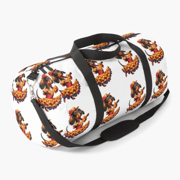 Item preview, Funny Flamenco Dancing Dachshund – Cute Spanish Dance Dog designed and sold by CyfroweMysli.