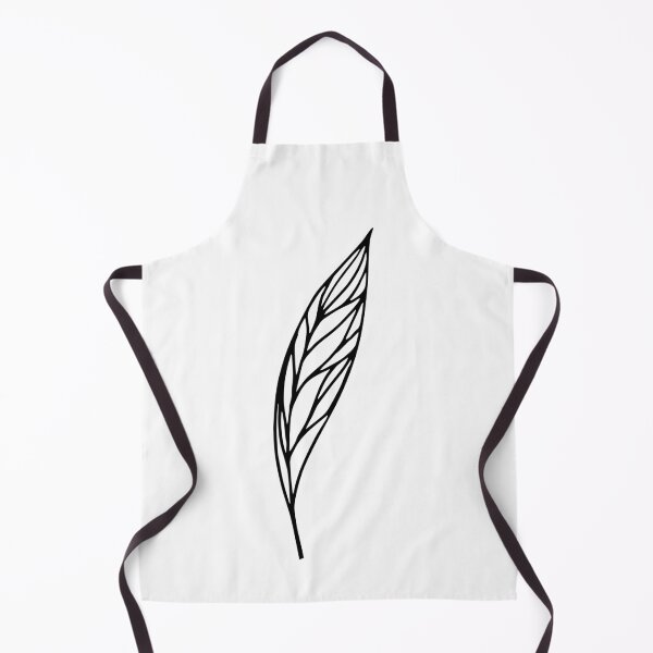 Item preview, Leaf I, Line Drawing Symmetric Minimalist Aesthetic Natural Design designed and sold by SWSandraWechner.