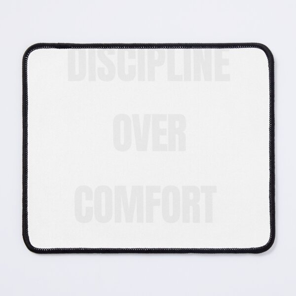 Item preview, Discipline Over Comfort – Motivational Mindset Design designed and sold by ArtiVibeAura.