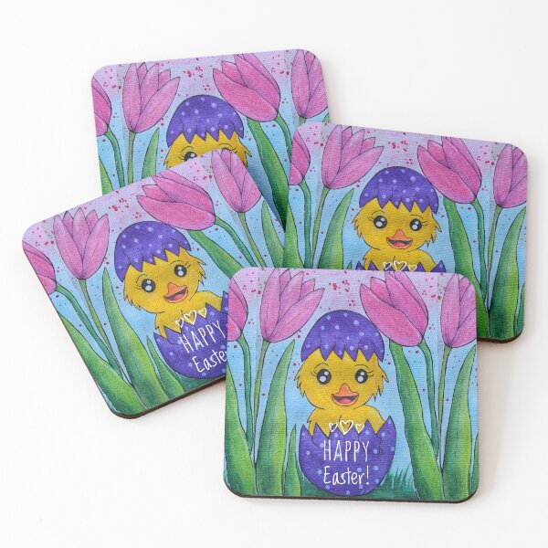 Item preview, Easter chick card_1 designed and sold by Paintedhues.