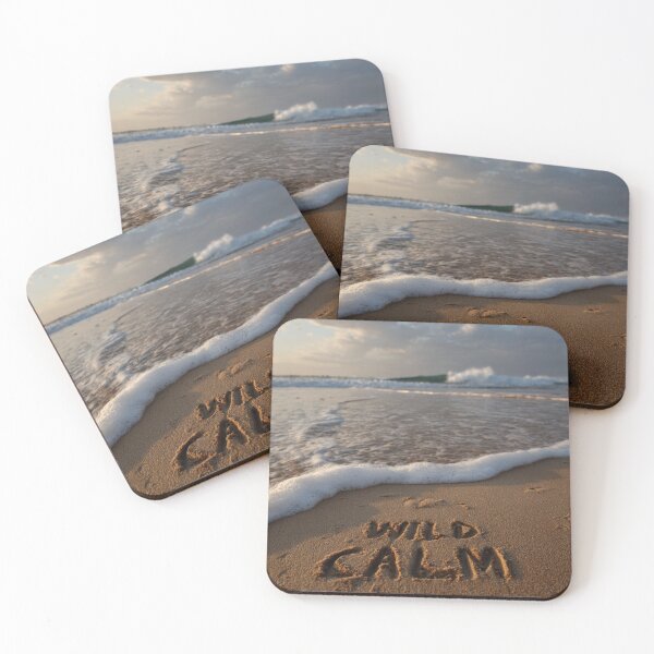 Item preview, Wild Calm Words Written In Beach Sand designed and sold by chase-thewave.