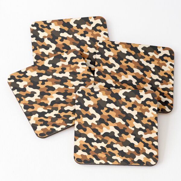 Item preview, African Wild Dog Camouflage Patch Pattern designed and sold by WildlifeInc.
