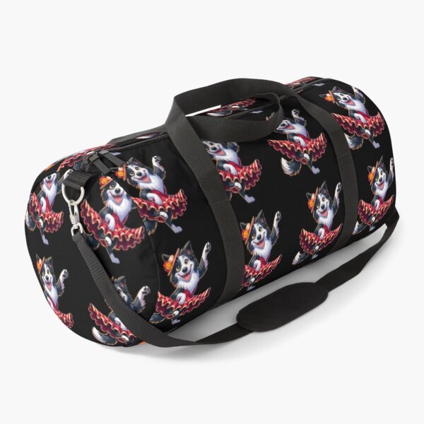 Item preview, Funny Flamenco Dancing Border Collie – Cute Spanish Dance Dog designed and sold by CyfroweMysli.