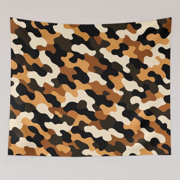 Item preview, African Wild Dog Camouflage Patch Pattern designed and sold by WildlifeInc.