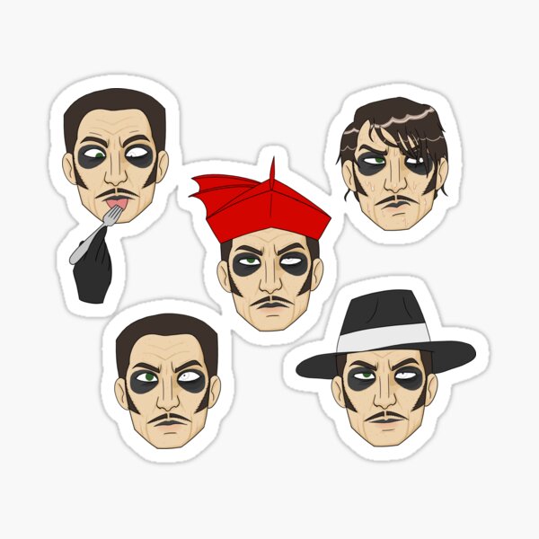 Cardinal Copia Stickers Sticker
