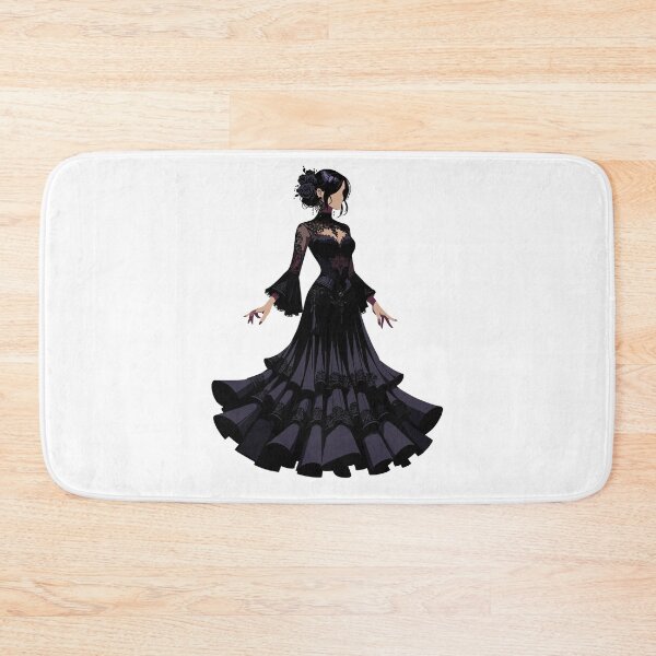 Item preview, Gothic Flamenco Dancer – Dark Elegant Spanish Dance Woman designed and sold by CyfroweMysli.