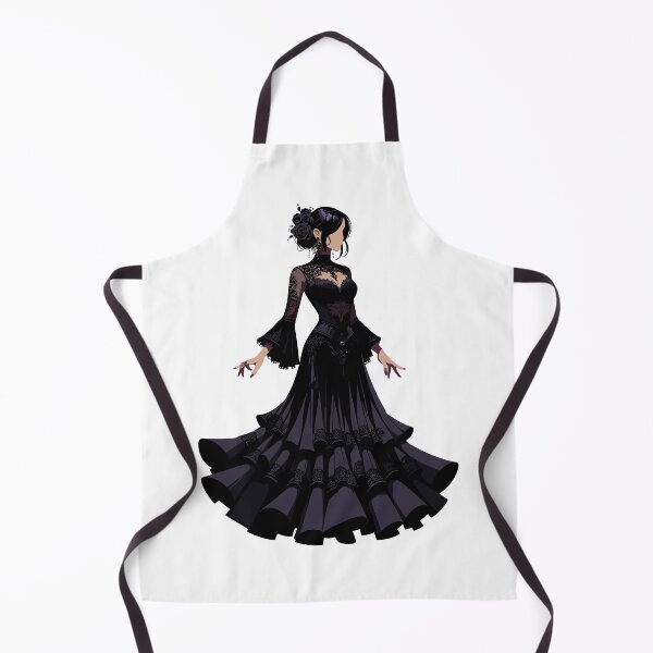 Item preview, Gothic Flamenco Dancer – Dark Elegant Spanish Dance Woman designed and sold by CyfroweMysli.