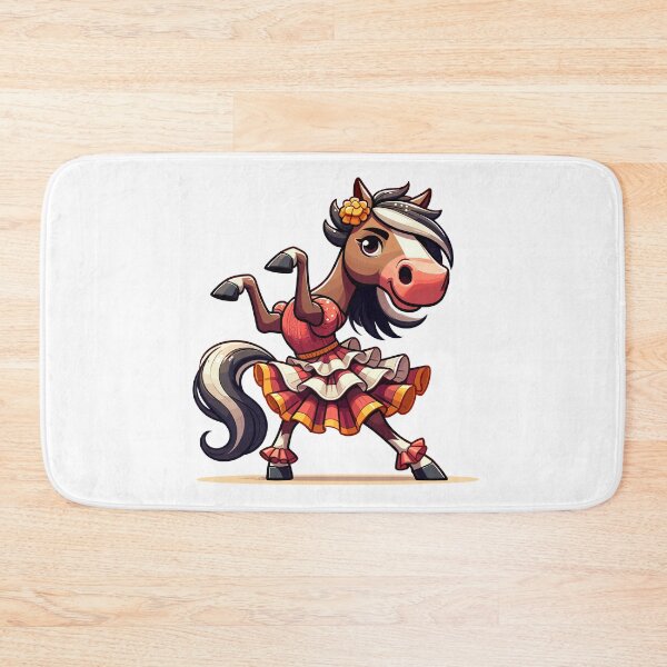 Item preview, Funny Flamenco Dancing Horse – Cute Spanish Dance Animal designed and sold by CyfroweMysli.