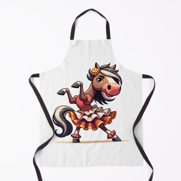 Item preview, Funny Flamenco Dancing Horse – Cute Spanish Dance Animal designed and sold by CyfroweMysli.
