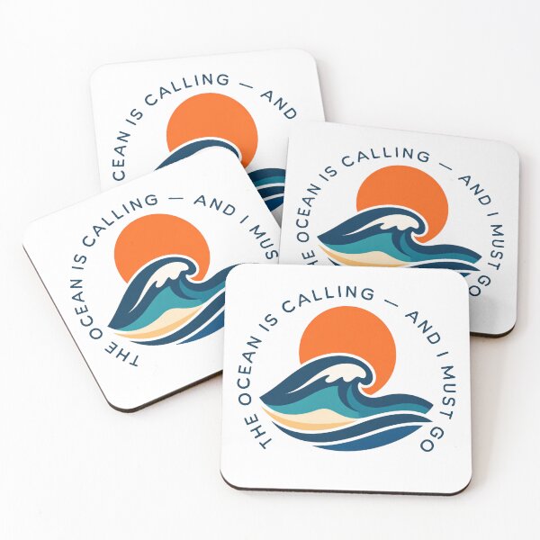 Item preview, The Ocean Is Calling - And I Must Go designed and sold by B-All-Creations.