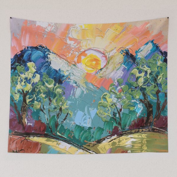 Item preview, Sunrise over the mountains,style Ernst Mollenhauer. designed and sold by elegantpaterns.