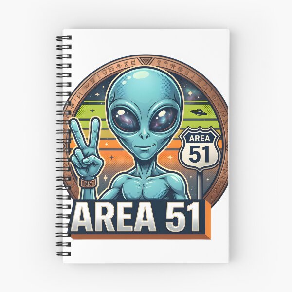 Item preview, Area 51 Peace Alien designed and sold by RobertMartinArt.