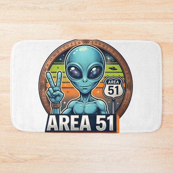 Item preview, Area 51 Peace Alien designed and sold by RobertMartinArt.