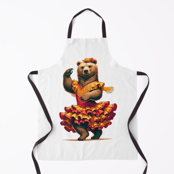 Item preview, Funny Flamenco Dancing Bear – Cute Spanish Dance Animal designed and sold by CyfroweMysli.
