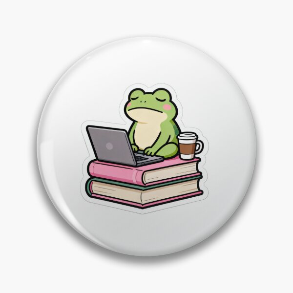 Item preview, Sleepy Study Frog designed and sold by Magic shop7.