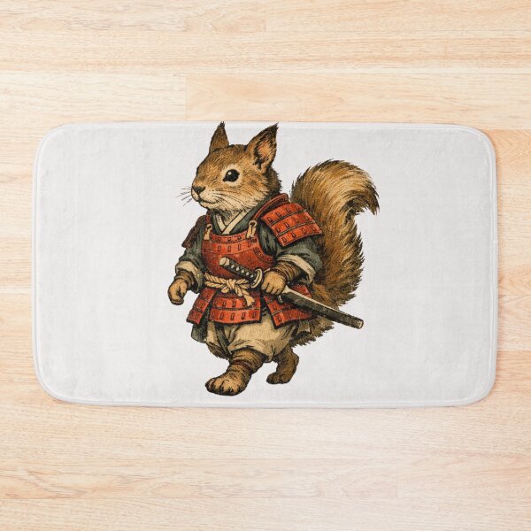 Item preview, Funny Samurai Squirrel Funny gifts for animal lovers designed and sold by erozzz.