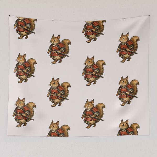 Item preview, Funny Samurai Squirrel Funny gifts for animal lovers designed and sold by erozzz.