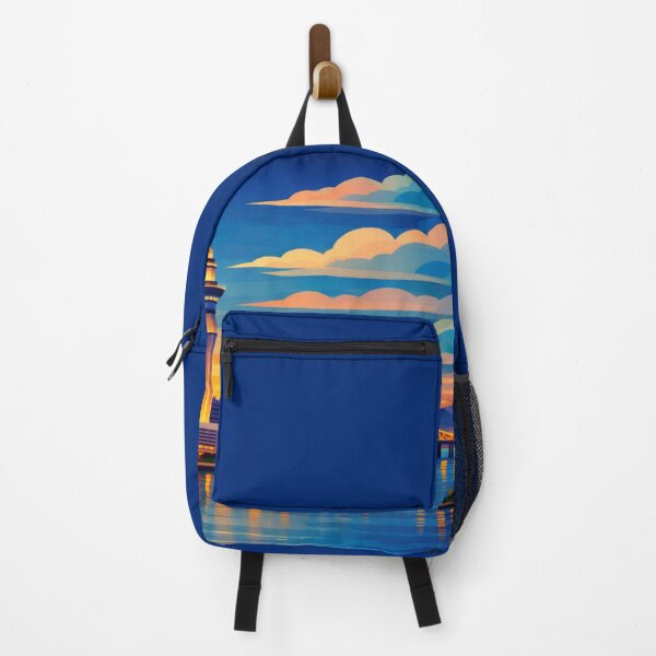 Item preview, Auckland Travel Illustration designed and sold by MatthewHeights.