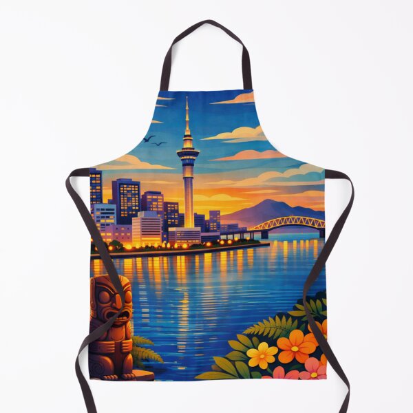 Item preview, Auckland Travel Illustration designed and sold by MatthewHeights.