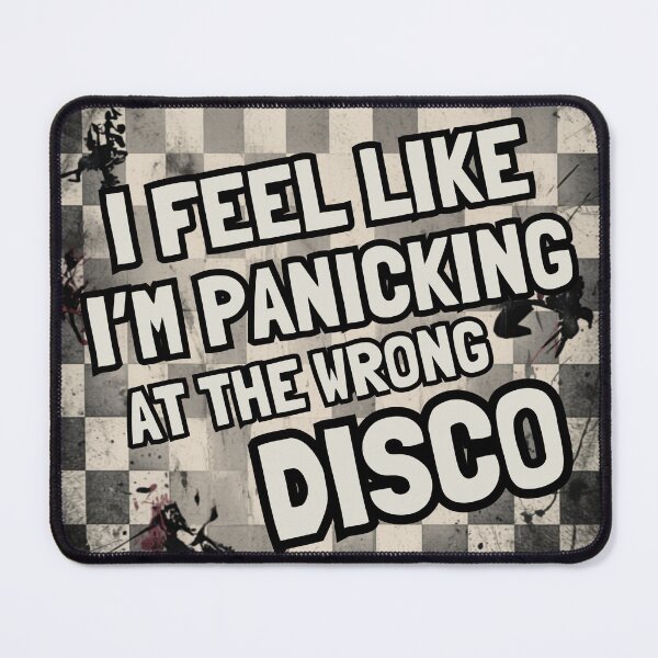 Item preview, Panicking at the wrong disco  designed and sold by NellieBearApparel.