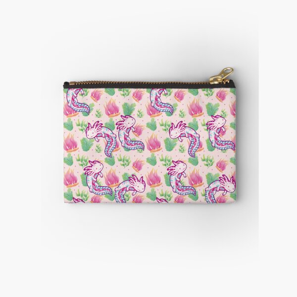 Item preview, pink axolotl designed and sold by Tania Uvalle.