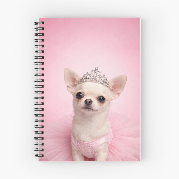 Item preview, Chihuahua Princess with Crown and Tutu designed and sold by amrphotos18.