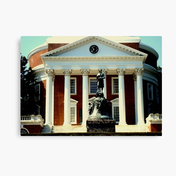 UVa Campus - The Rotunda Canvas Print