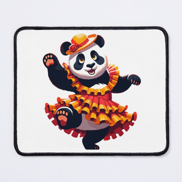 Item preview, Funny Flamenco Dancing Panda – Cute Spanish Dance Animal designed and sold by CyfroweMysli.