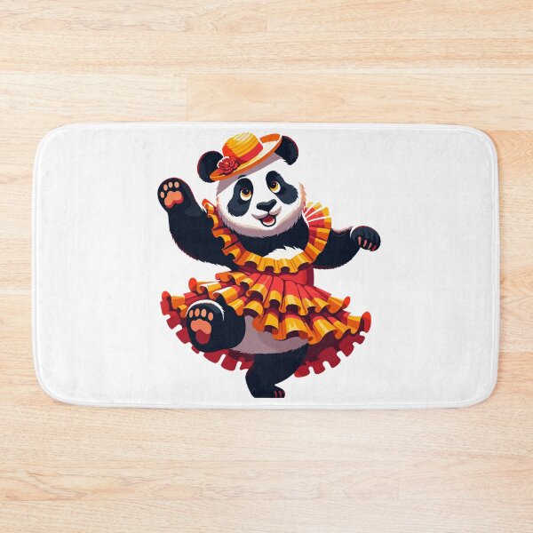 Item preview, Funny Flamenco Dancing Panda – Cute Spanish Dance Animal designed and sold by CyfroweMysli.