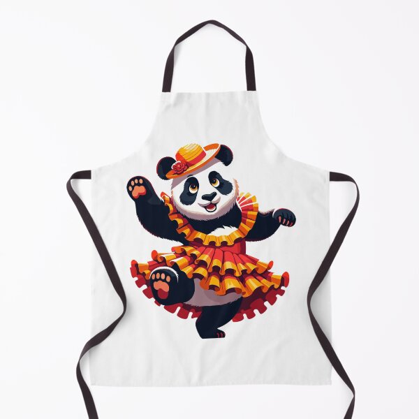 Item preview, Funny Flamenco Dancing Panda – Cute Spanish Dance Animal designed and sold by CyfroweMysli.