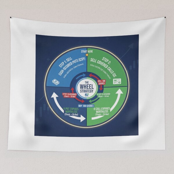 Item preview, The Options Wheel Strategy – Cash Secured Puts & Covered Calls designed and sold by VolatilityEdge.