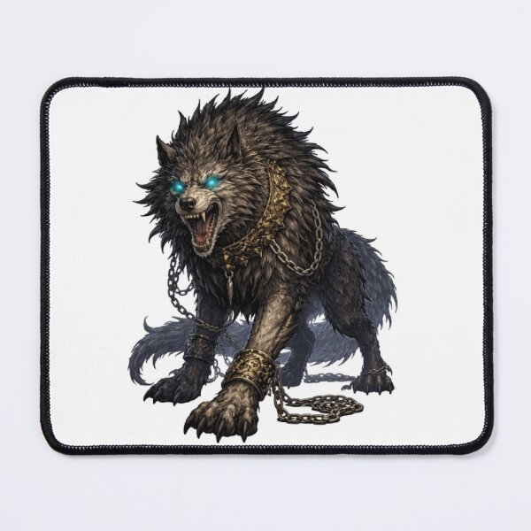 Item preview, Fenrir Mythical Creature Design designed and sold by The Dark Files.