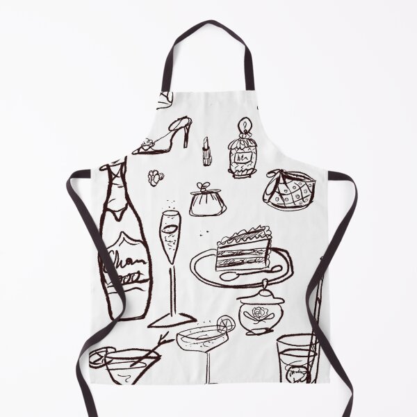 Item preview, doodles fashion illustration designed and sold by Nata-pattern.