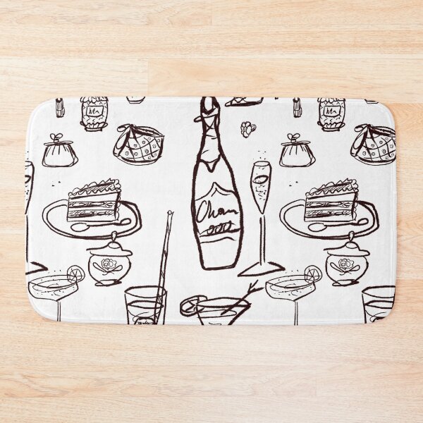Item preview, doodles fashion illustration designed and sold by Nata-pattern.