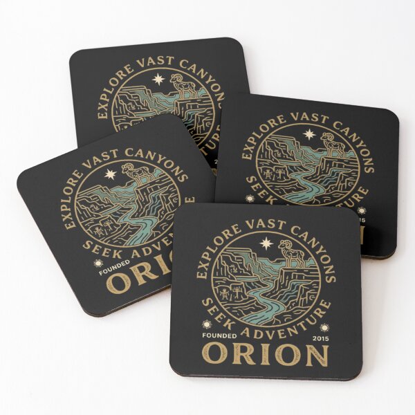 Item preview, Explore Vast Canyons – Orion Adventure Emblem designed and sold by Dogandesighn.