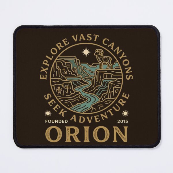 Item preview, Explore Vast Canyons – Orion Adventure Emblem designed and sold by Dogandesighn.