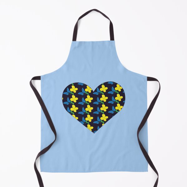 Item preview, Spring Flowers Butterfly Heart Pattern designed and sold by PattersArt.