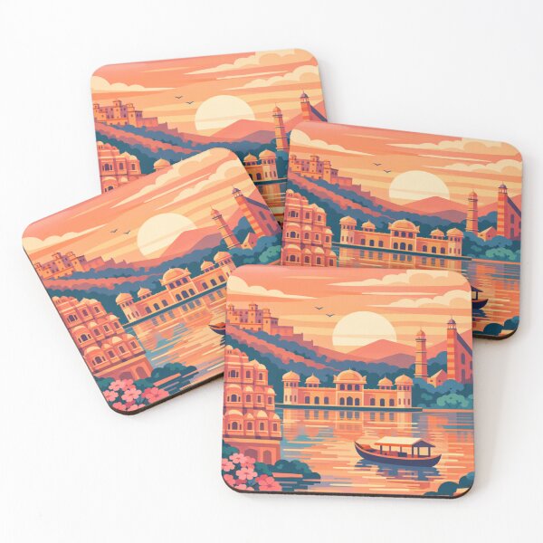 Item preview, Jaipur Travel Illustration designed and sold by MatthewHeights.