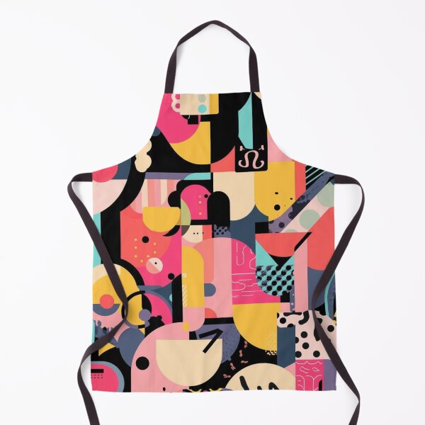 Item preview, Colorful Abstract Geometric Pattern designed and sold by AlinaSCorner.
