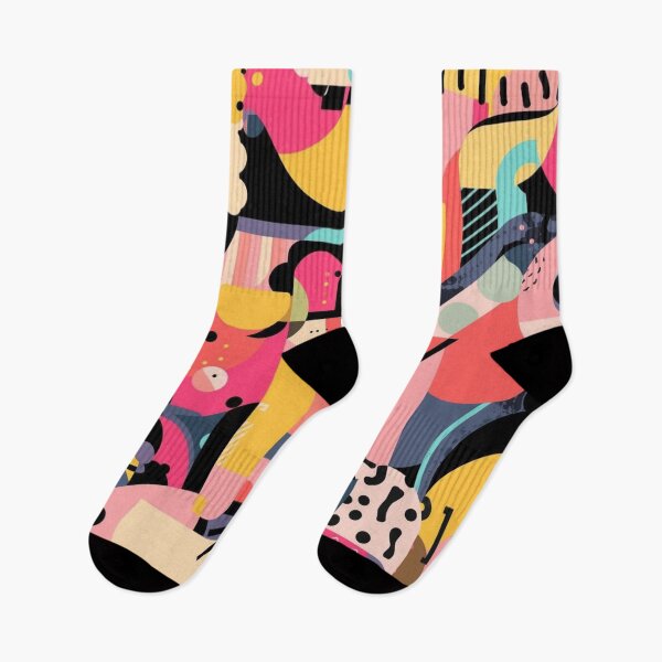 Item preview, Colorful Abstract Geometric Pattern designed and sold by AlinaSCorner.