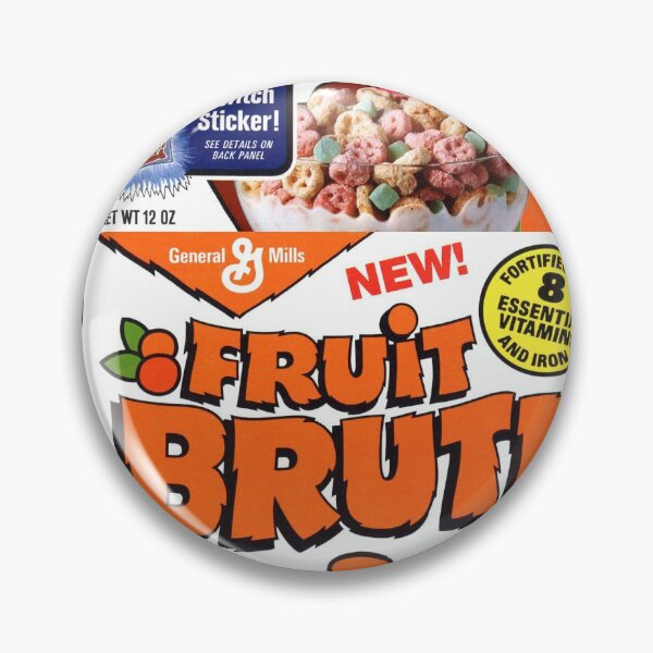 Item preview, Vintage Fruit Brute Cereal Box  designed and sold by Plastic Memory Archive.