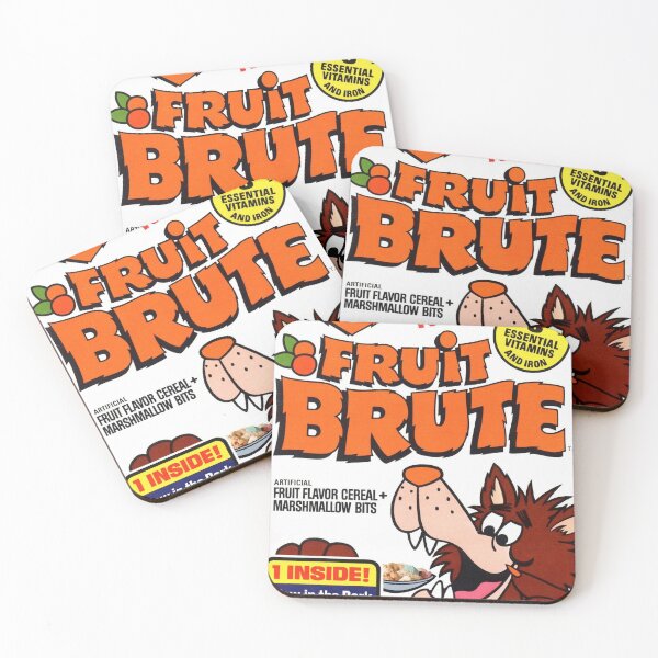 Item preview, Vintage Fruit Brute Cereal Box  designed and sold by Plastic Memory Archive.
