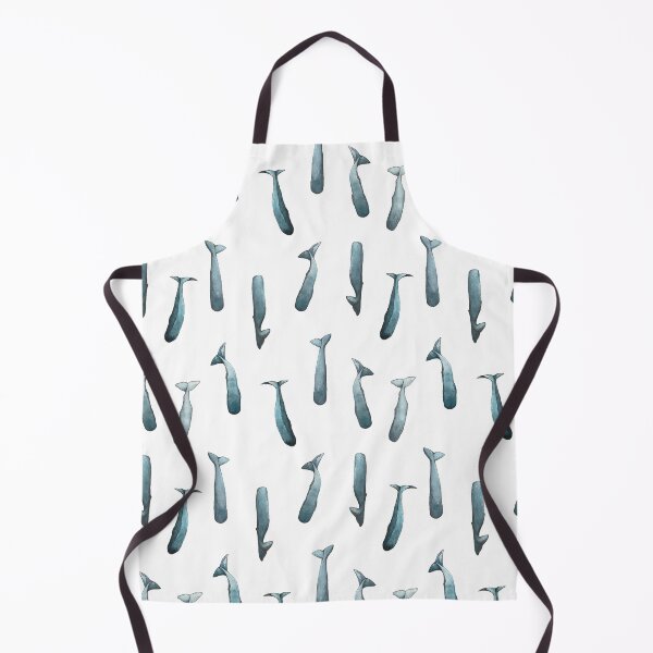 Item preview, Sleeping Giants - Patterns - Sperm Whales - Whales - Watercolor designed and sold by Javotte Art / Gab Dessine.