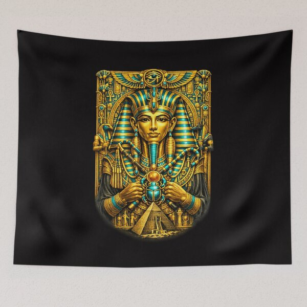 Item preview, Tutankhamun Golden Mask – Legendary Ancient Egyptian Pharaoh designed and sold by GulfSignature.
