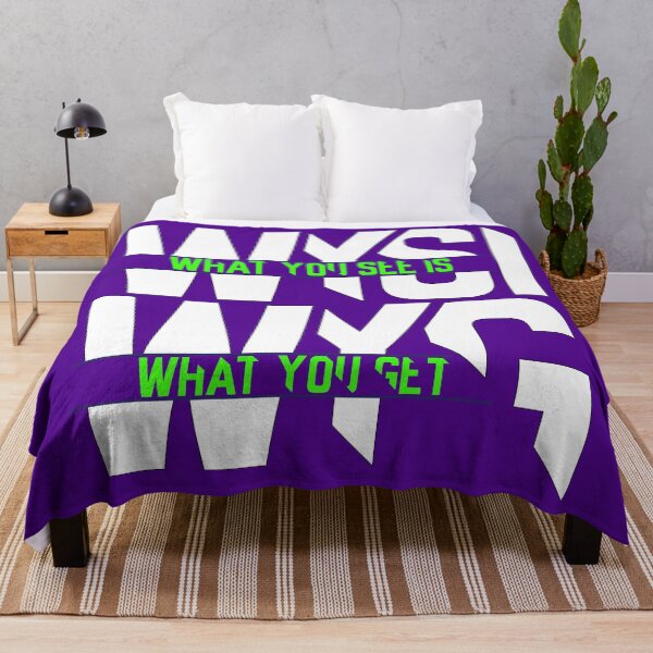 Item preview, WYSIWYG... what you see is what you get (white) designed and sold by CHASAcreative.