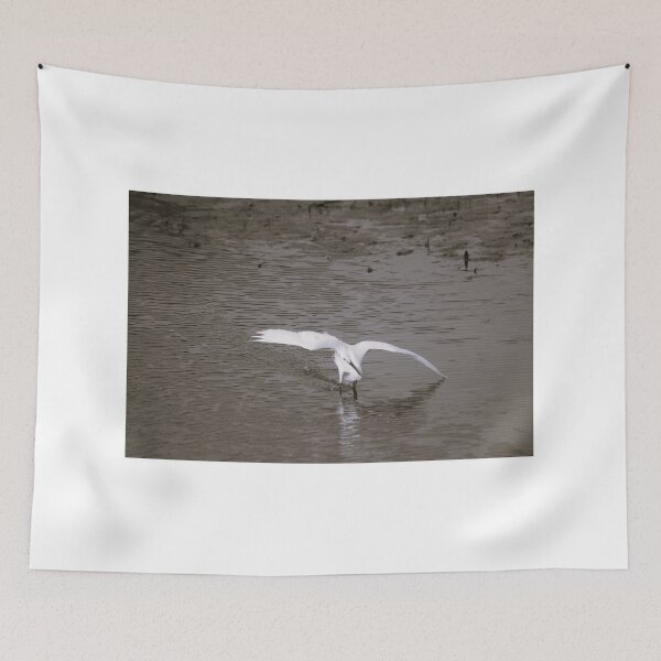 Item preview, Graceful Egret in Flight designed and sold by Cynthia48.