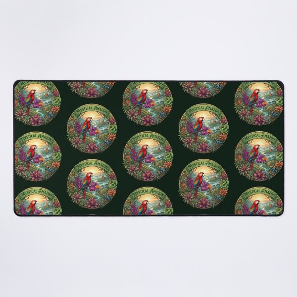 Item preview, Mystical Amazon – Tropical Wildlife Emblem designed and sold by Dogandesighn.