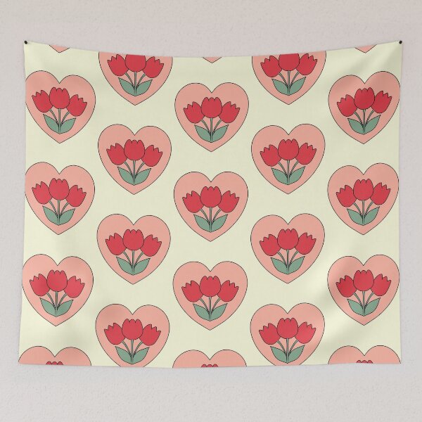 Item preview, Cute Red Tulips designed and sold by HugSomeNettles.