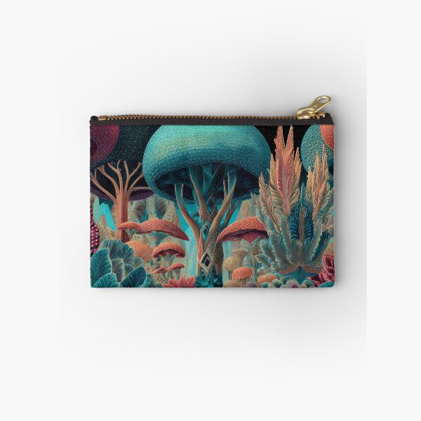 Item preview, Psychedelic Mushroom Forest Landscape designed and sold by LuminousFoundry.